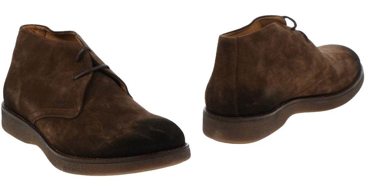 geox boots brown